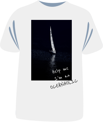 Tricou sailing "Oceanholic"