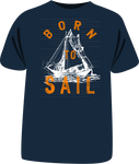 Tricou sailing "Born to Sail" third edition