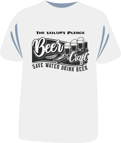 Tricou sailing "The Sailor's Pledge"