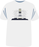 Tricou sailing copii "Lighthouse"