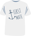 Tricou sailing "First Mate"
