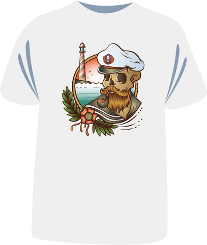 Tricou sailing "The Skull of a Sailor"